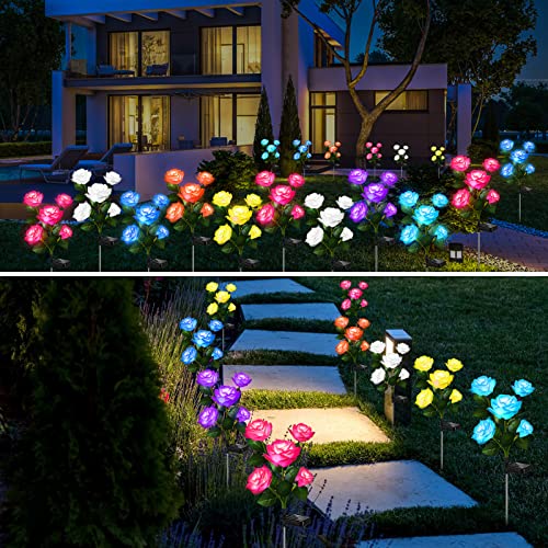 6 Pack Solar Garden Lights K6928