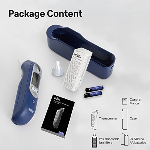 Ear Thermometer with Color-Coded Digital Display P550964