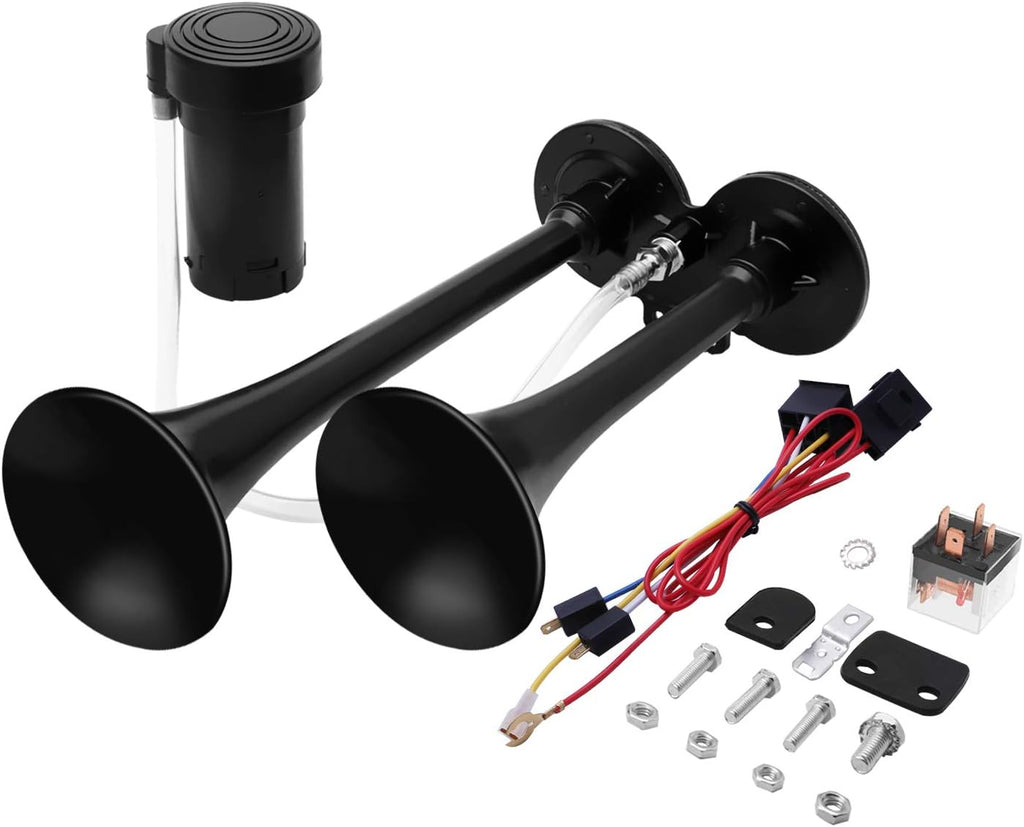 150DB Air Horn Kit with 120 PSI Air Compressor C7534