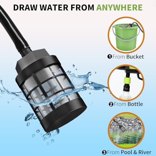 Cordless Portable Pressure Washer with 6-in-1 Nozzle K3852