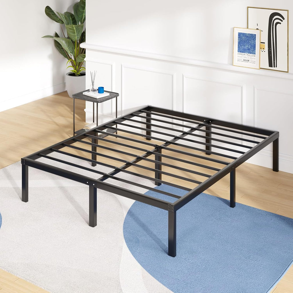 Queen Bed Frame with Storage Space Under Bed X8477
