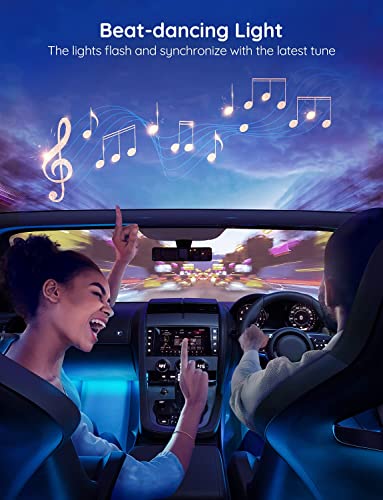 Smart RGB Car LED Lights with App Control Y87380