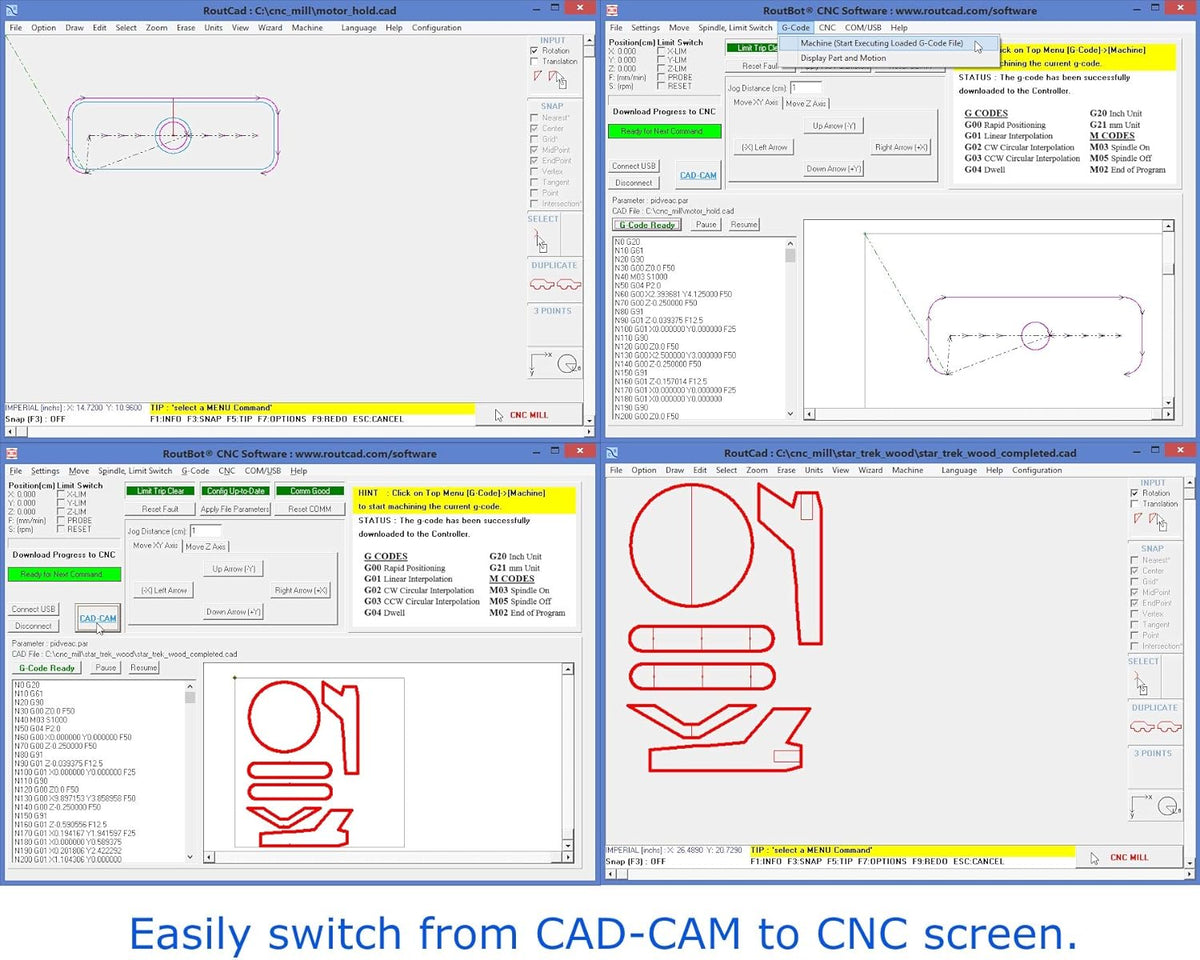 CNC Mill Software L206278