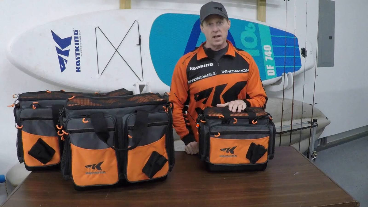 Large Saltwater Resistant Fishing Tackle Storage Bags T6296