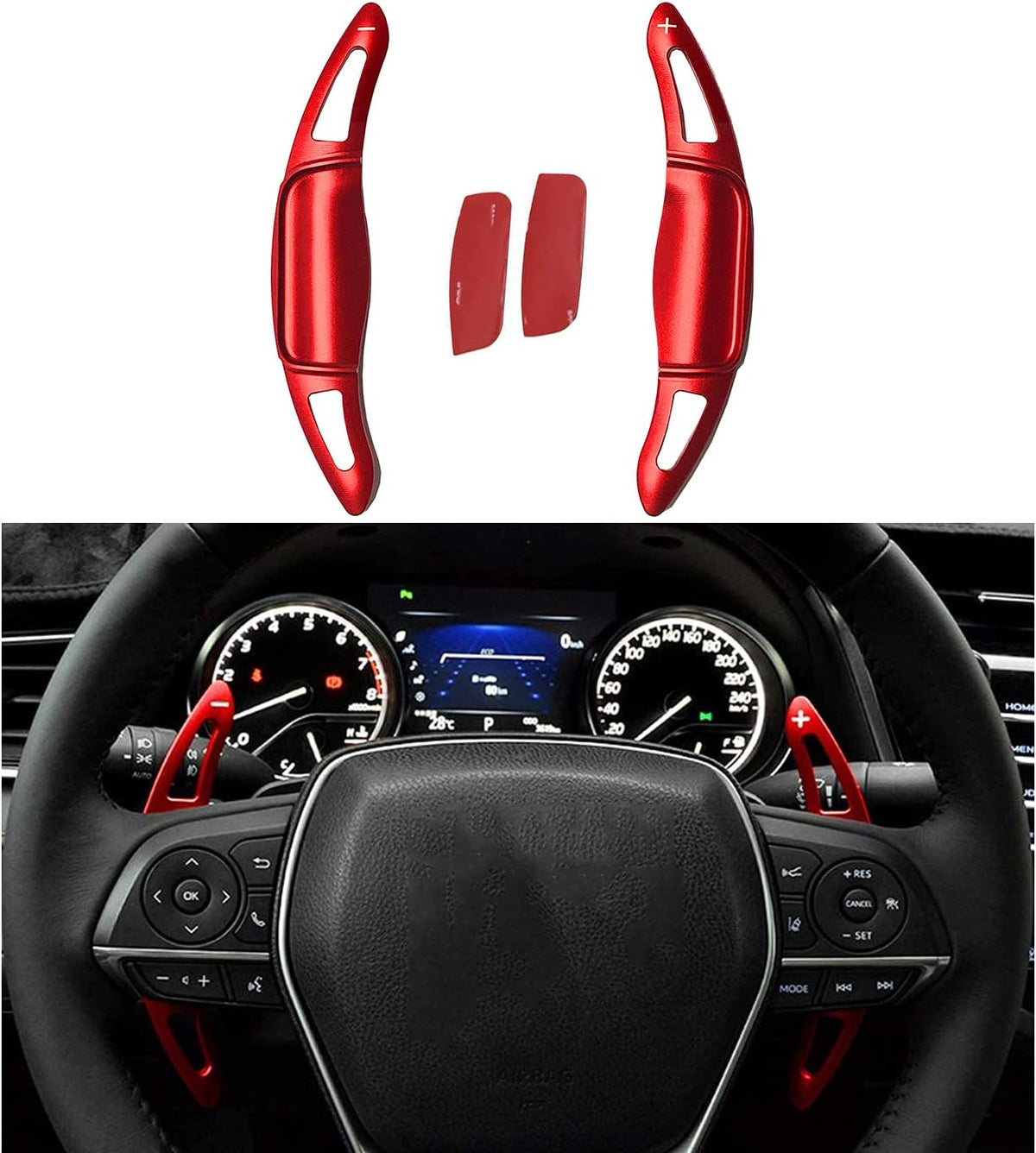 Aluminum Steering Wheel Shift Paddle Cover (Black) M56437