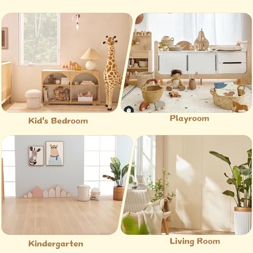 2 Tier Toy Storage Organizer with Movable Bins L551274