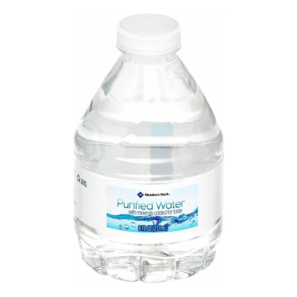 8 oz Purified Water Bottles, 80 pk, Pack of 3 (Total 240 Bottles) D4926