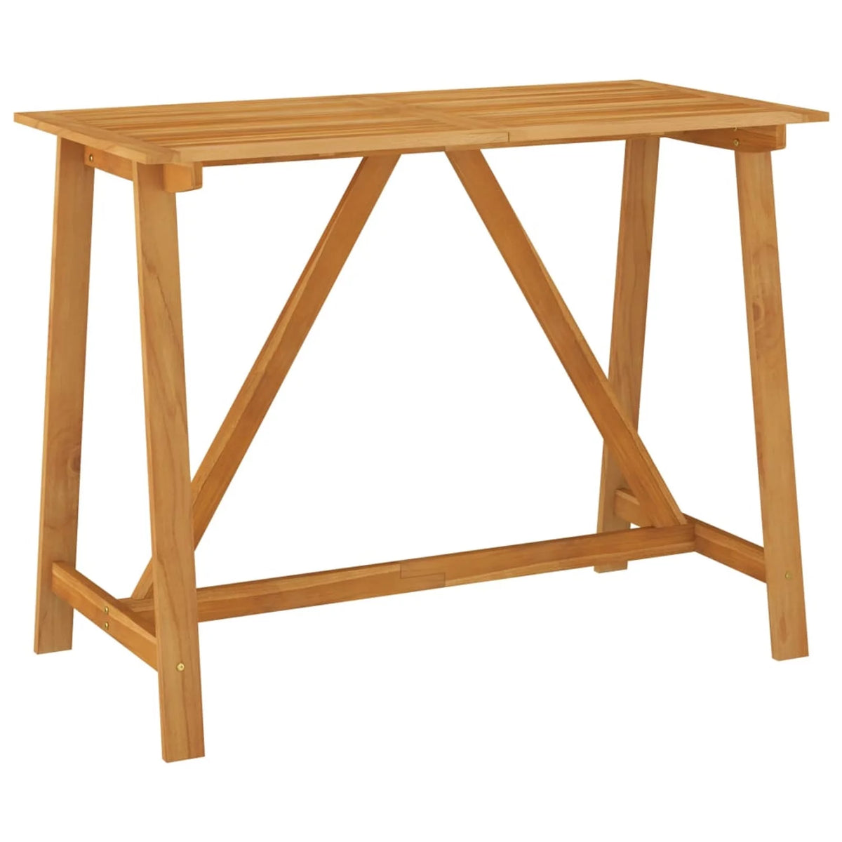 Acacia Wood Counter Height Bar Table Y4894