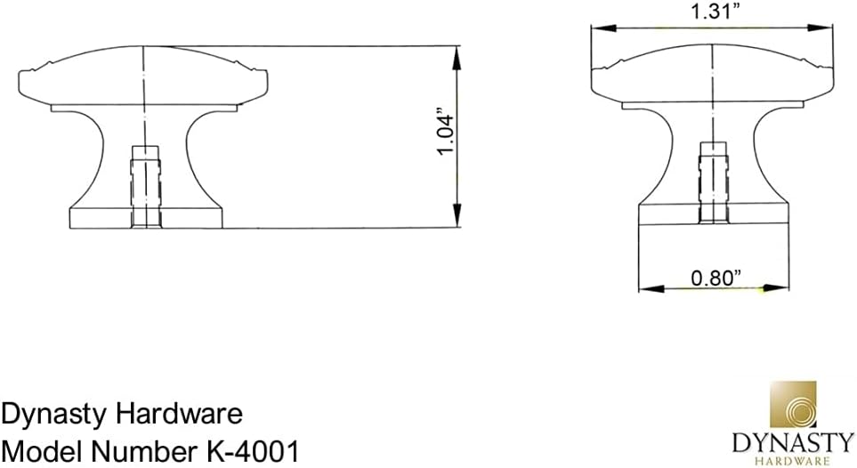 Antique Copper Cabinet Hardware Knob, 25-Pack C7698