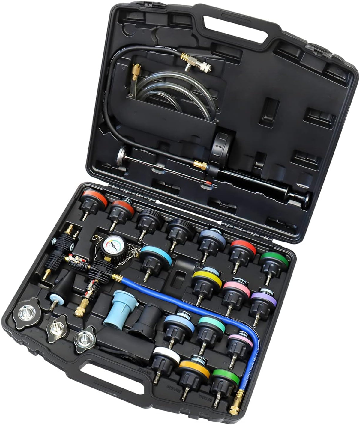 28PCS Radiator Coolant Pressure Tester Vacuum Refill Tool Kit M302
