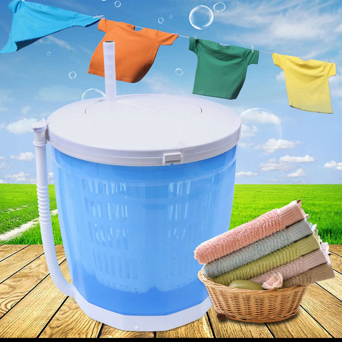 Portable Mini Compact Spin Dryer F356
