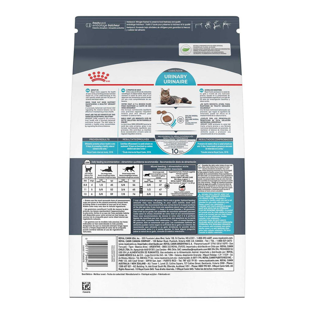 Urinary Care Dry Cat Food D998407