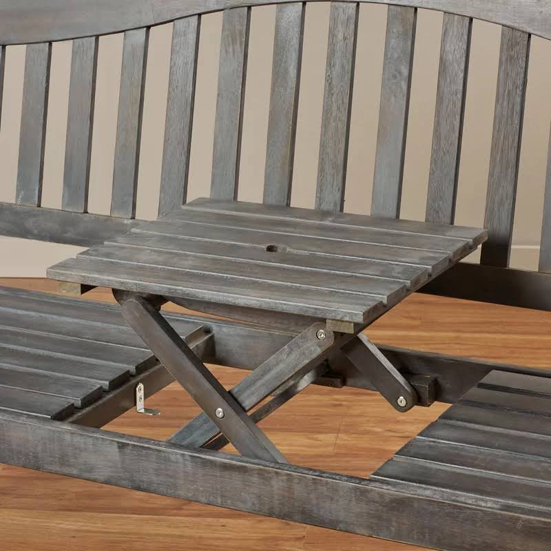 Blue Wooden Garden Bench U389