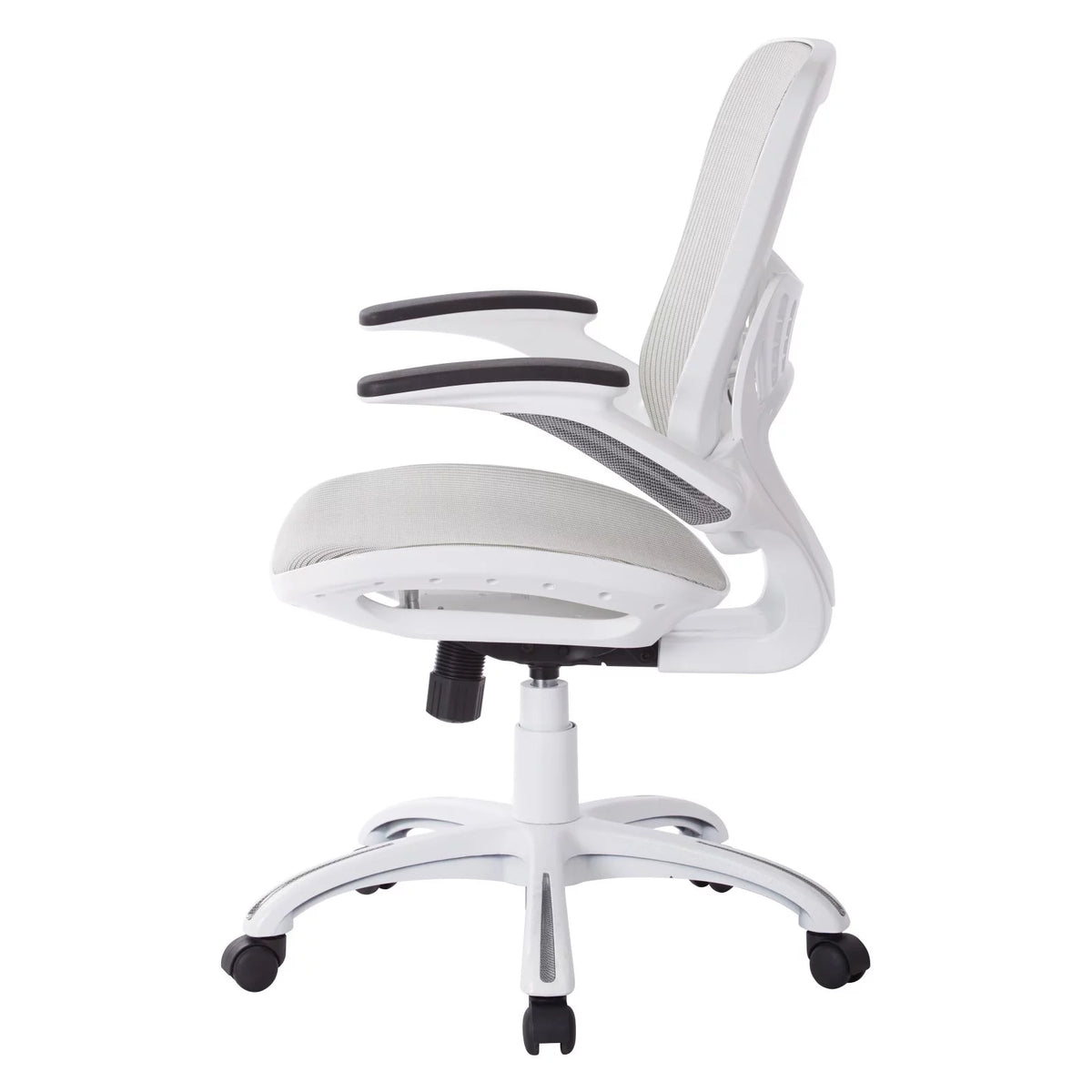 Office Chair with White Mesh Seat and Back Z553