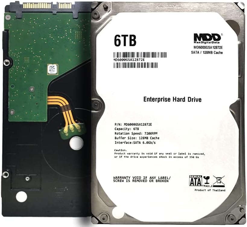6TB 7200RPM 128MB Cache SATA 6.0Gb/s 3.5-inch Internal Hard Drive I201