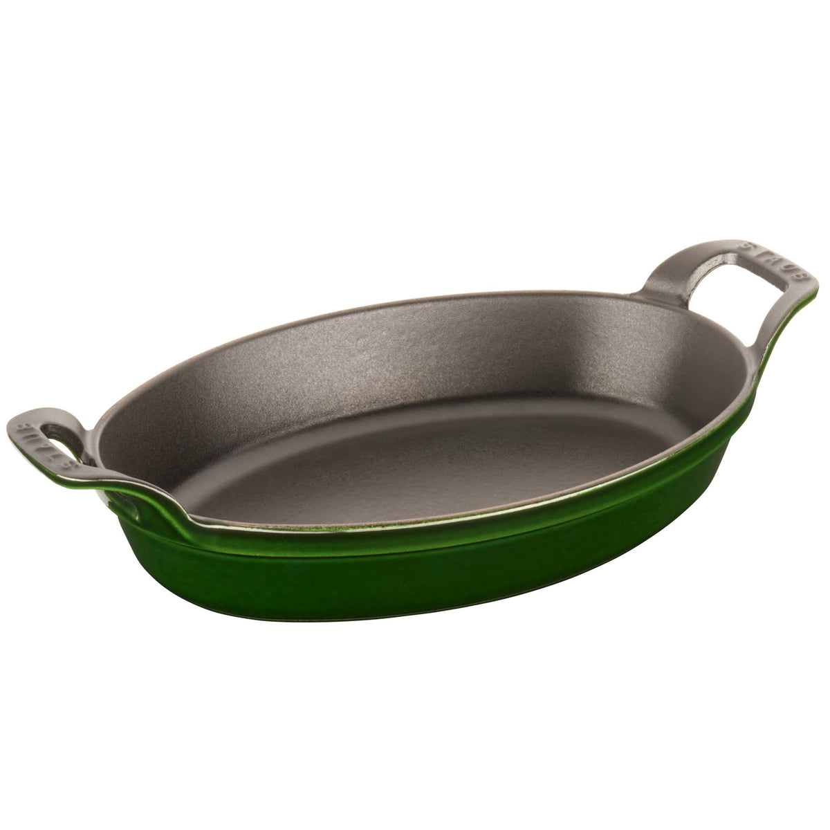 Basil Cast Iron Oval Baking Dish Q23379