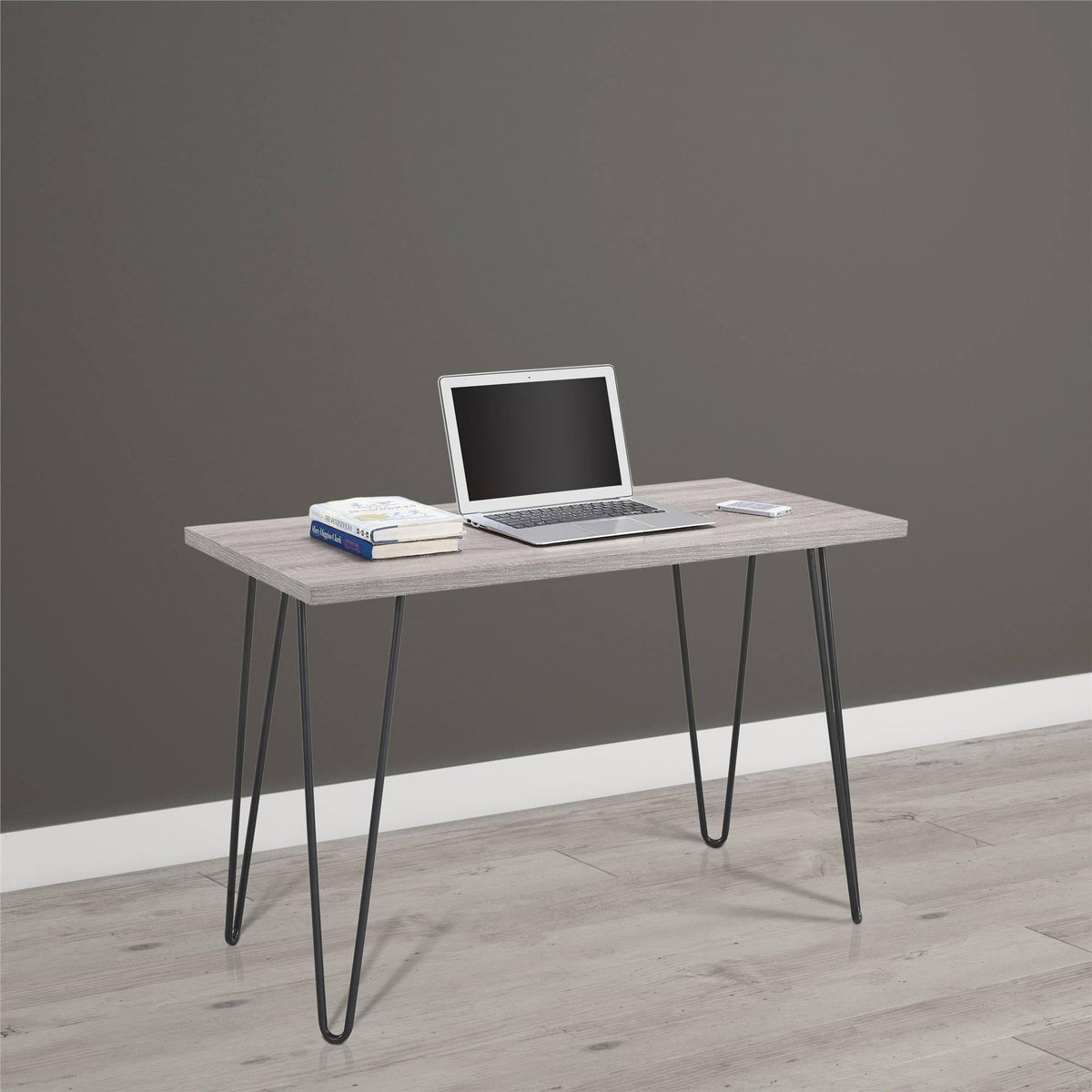 Gray Retro Desk B587