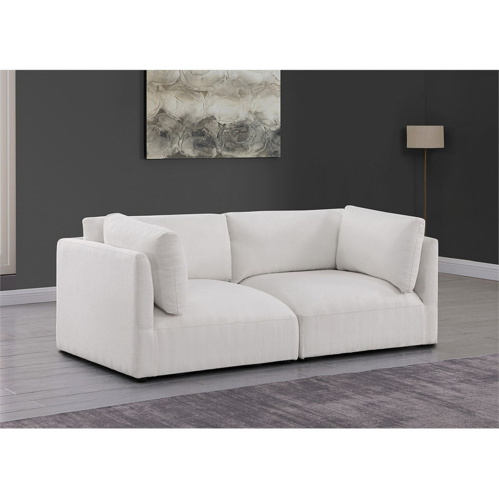 Cream Fabric Modular Sofa K8331