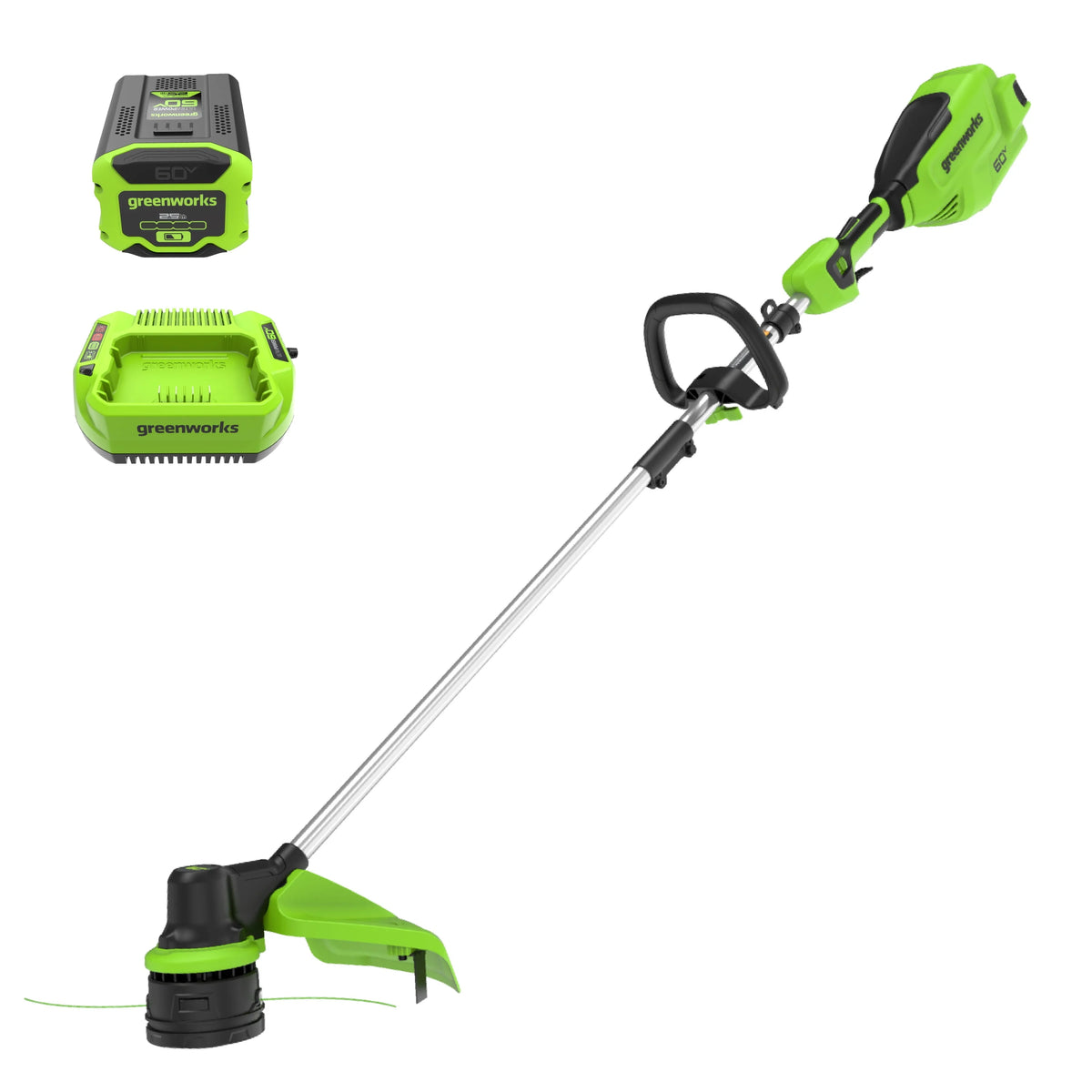 60V 16” Front Mount String Trimmer with 2.5 Ah Battery N5923