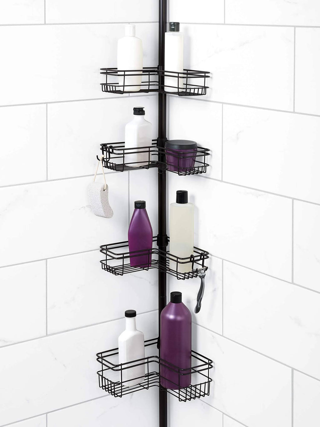 Bronze Pole Shower Caddy J609705