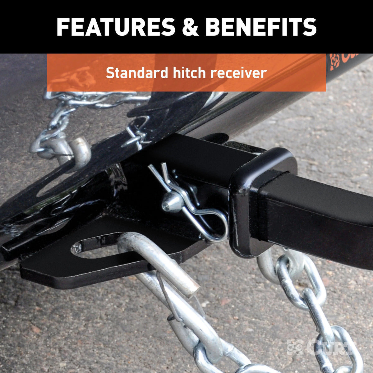 Class 2 Trailer Hitch with 1-1/4-Inch Receiver E967