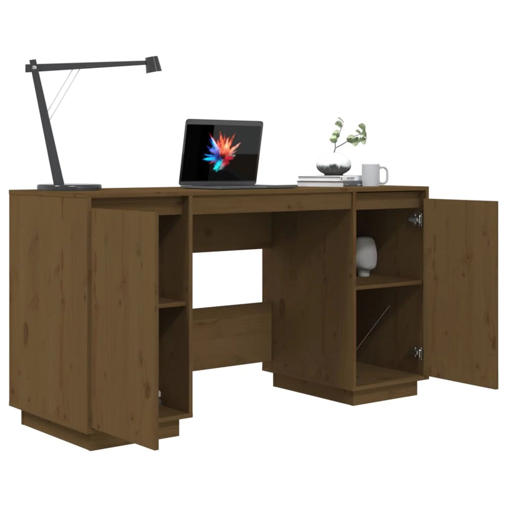 Computer Desk with 2 Door Cabinets F504