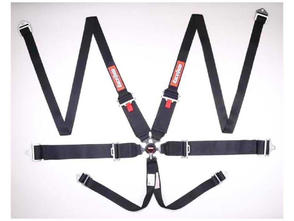 6PT Camlock Harness Black SFI C885876