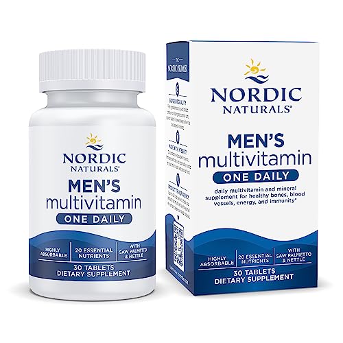 Multivitamin One Daily 20 Essential Nutrients 30 Tablets J4444