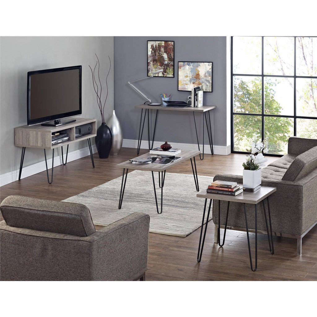 Gray Retro Desk B587