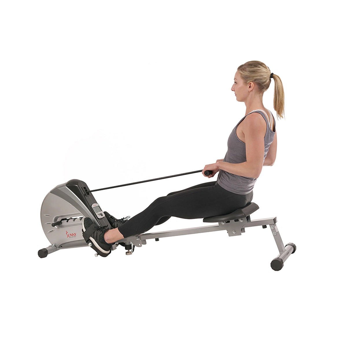Elastic Cord Rowing Machine Rower with LCD Monitor P490