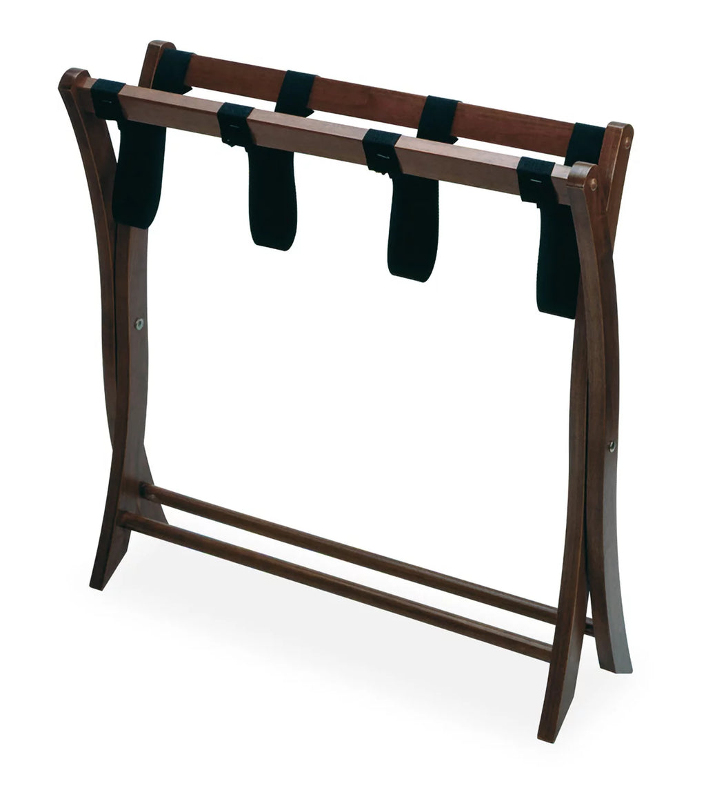 Walnut Wood Luggage Rack G617572