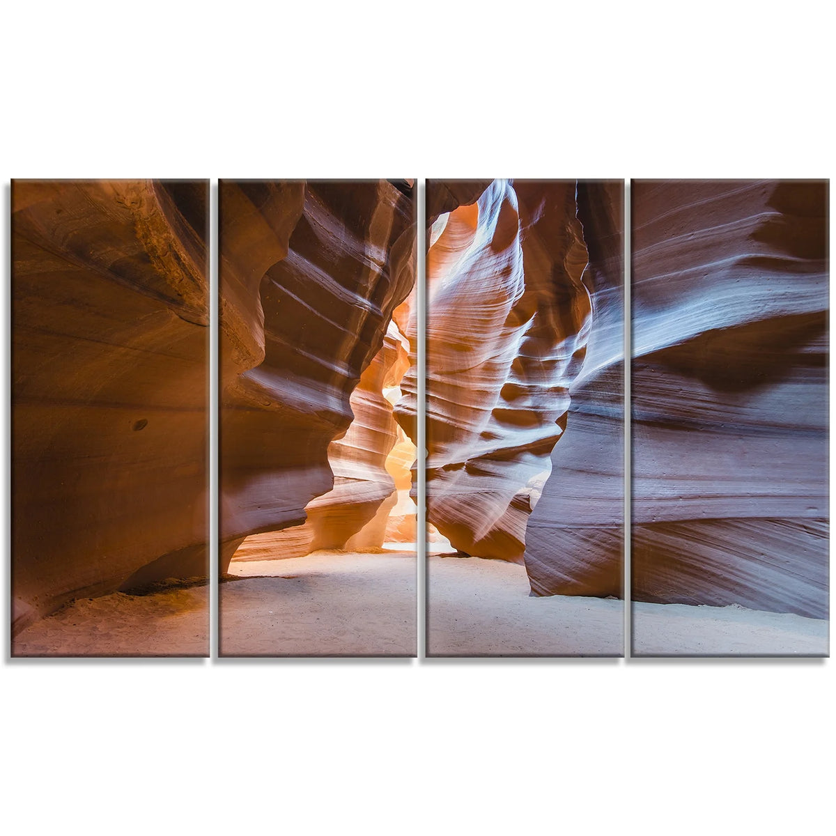 Brown Landscape Photo Canvas Print W244