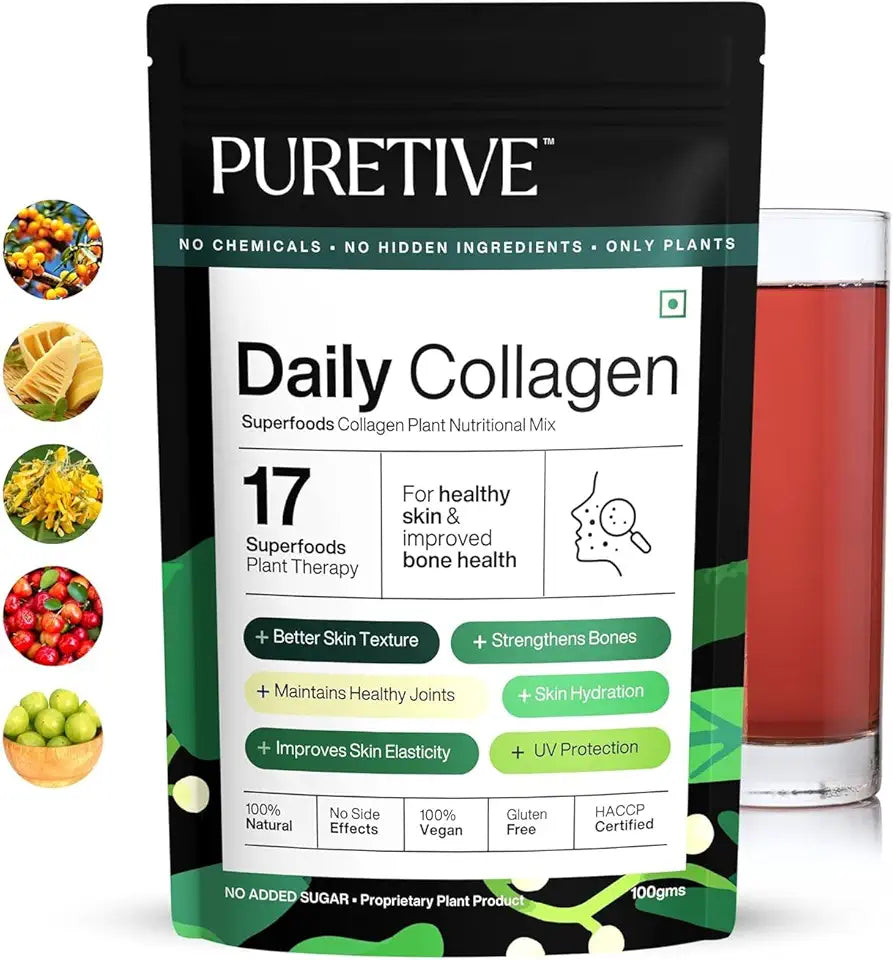 Daily Collagen Supplement Plant Based Nutritional Mix 100gms E177648