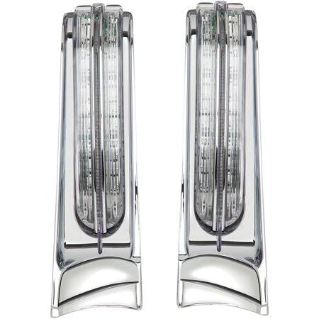 Saddlebag Accent Lights Chrome Z83072