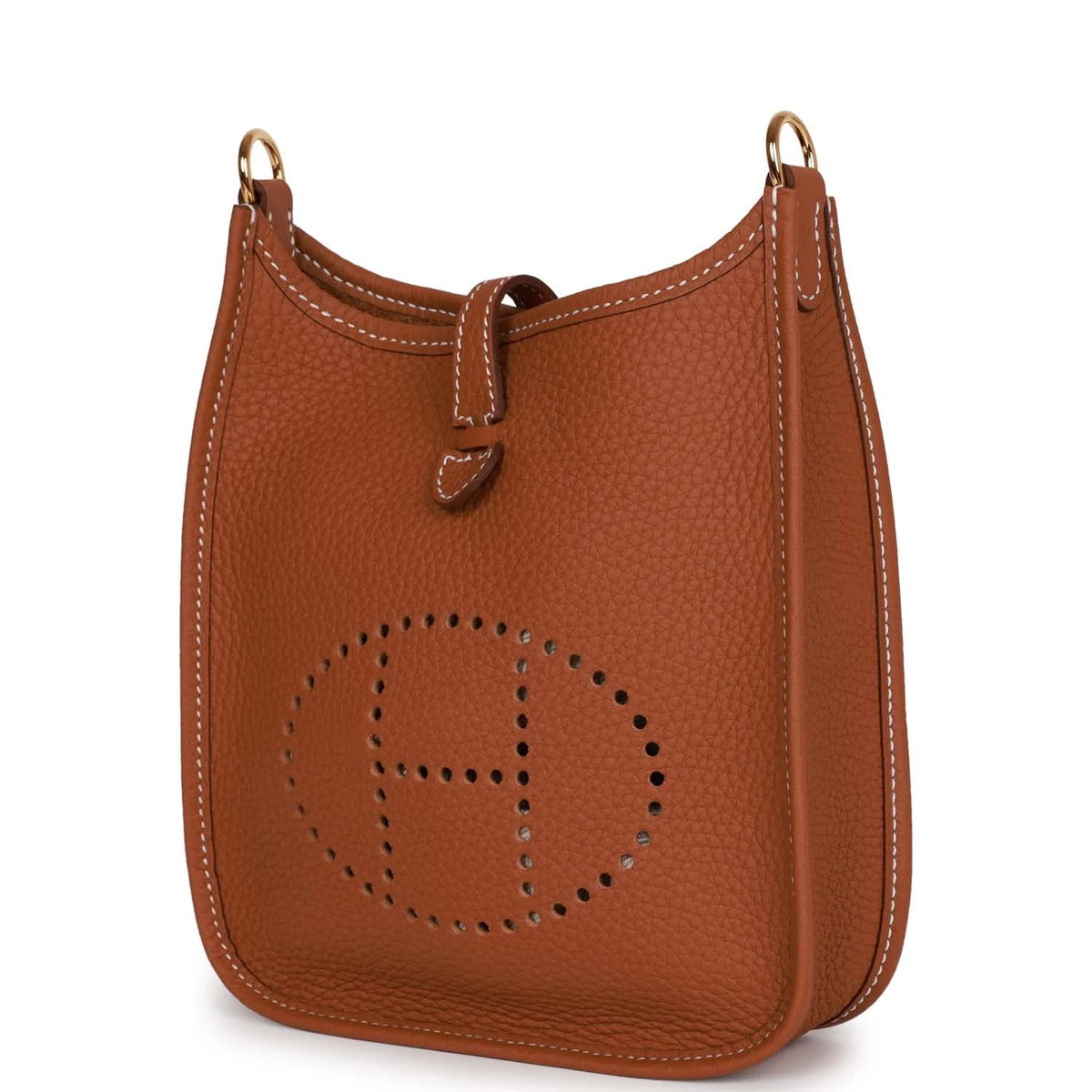 Gold Clemence Leather Bag E502303