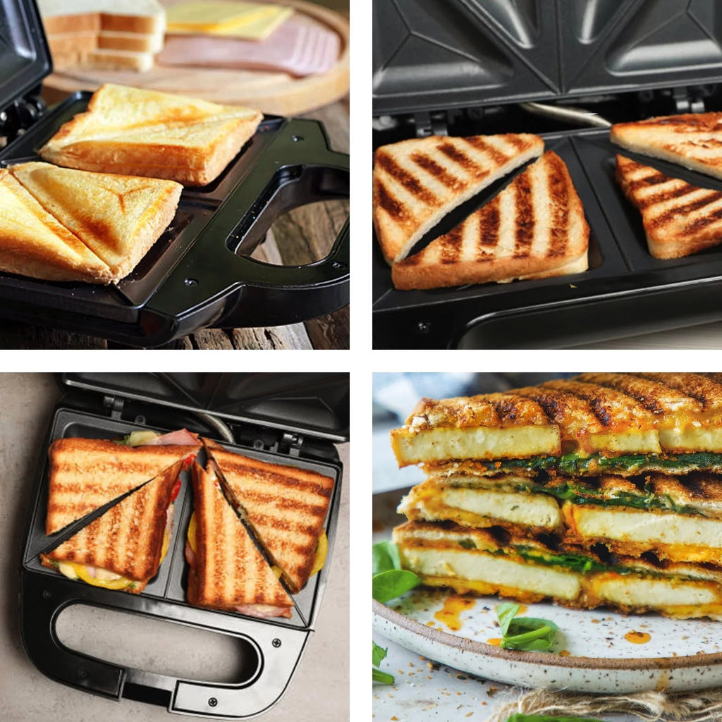 Non-Stick Stainless Steel Sandwich Maker A71135
