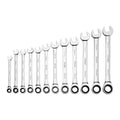 12-Piece Metric Ratcheting Combination Wrench Set D1552
