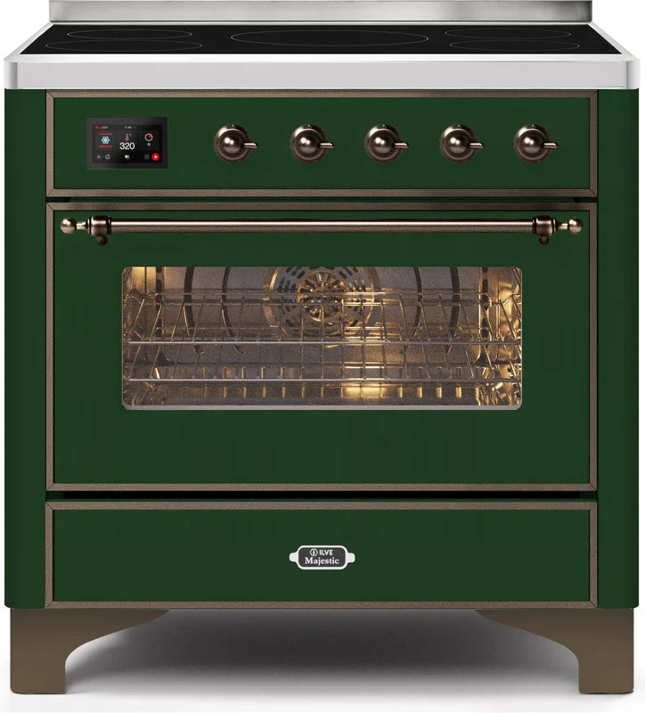 Emerald Green Induction Range with Electric Oven K581938