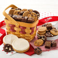 18 Bite-Sized Cookies Sampler Basket O751167