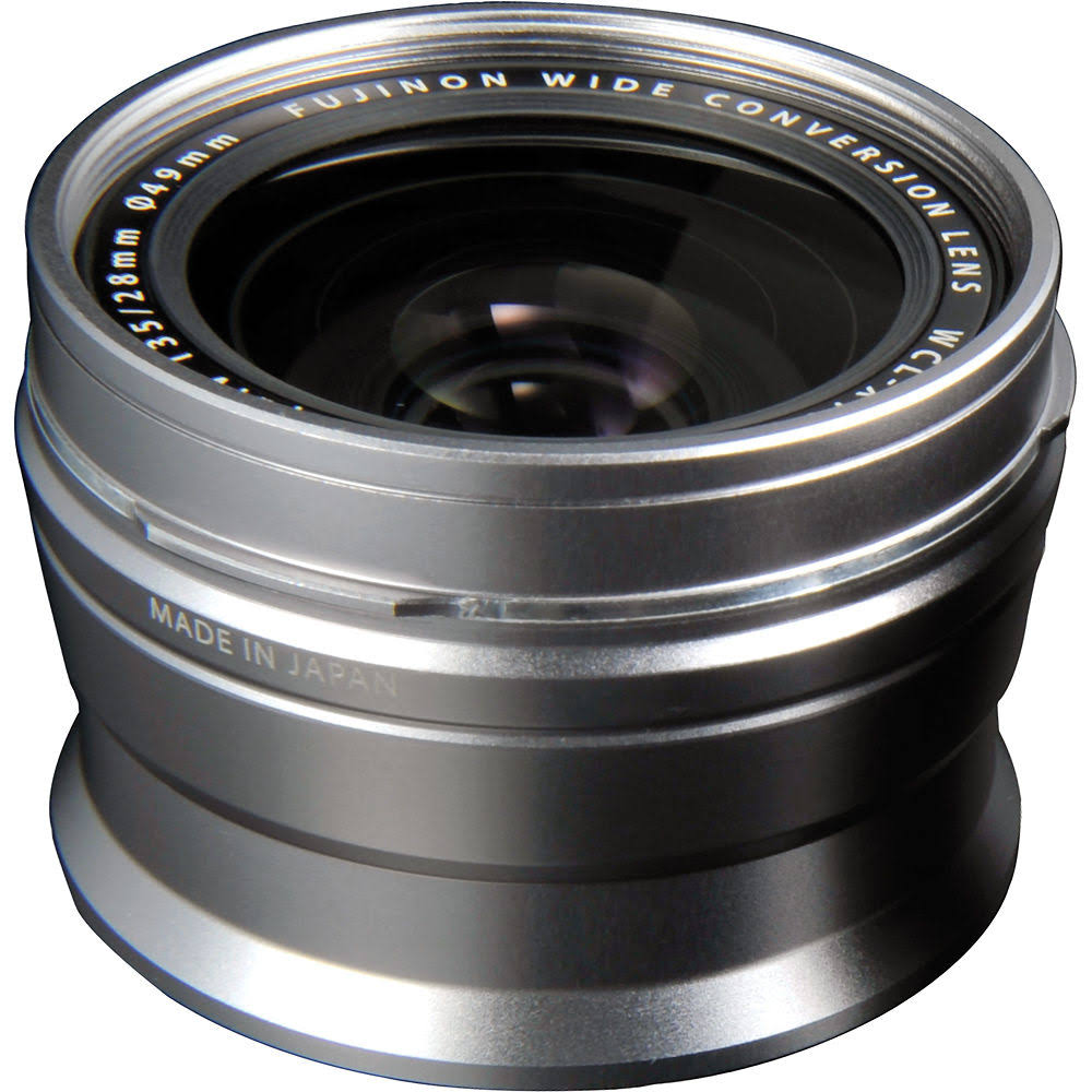 Wide-Angle Conversion Lens for X100 Camera (Silver) I472675