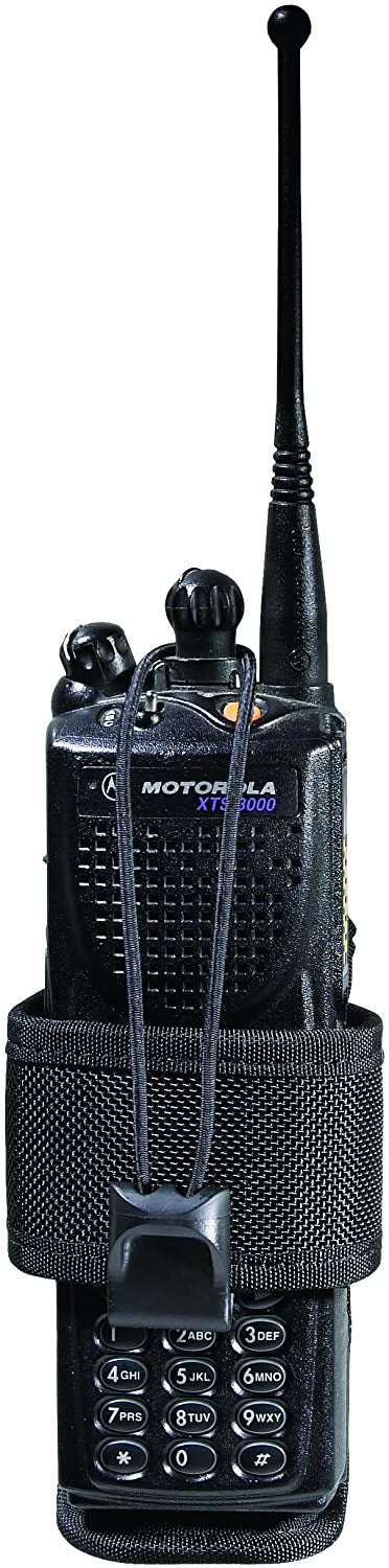Adjustable Black Radio Pouch L844174