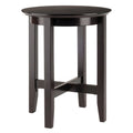 Espresso Brown Circular End Table M131721