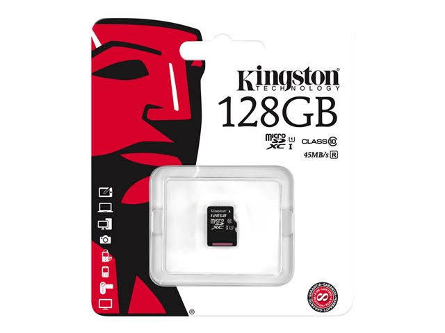 128 GB microSDXC UHS-I Flash Memory Card S4513