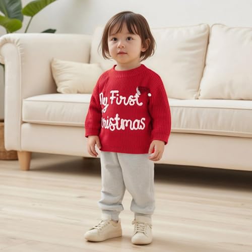 Newborn Christmas Knit Sweater B273