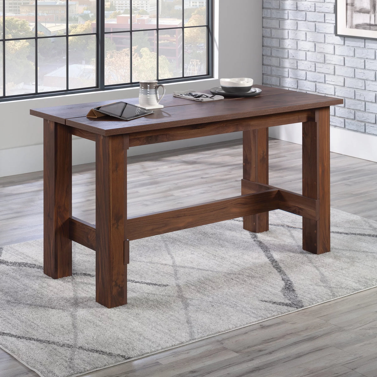 Grand Walnut Dining Table L599125
