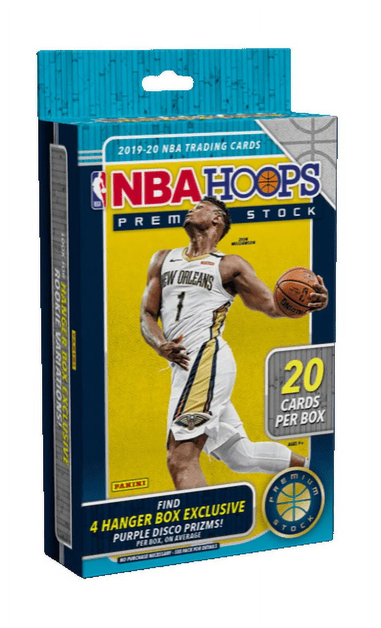 2019-20 NBA Basketball Trading Cards Hanger Box 20 Cards Y6649