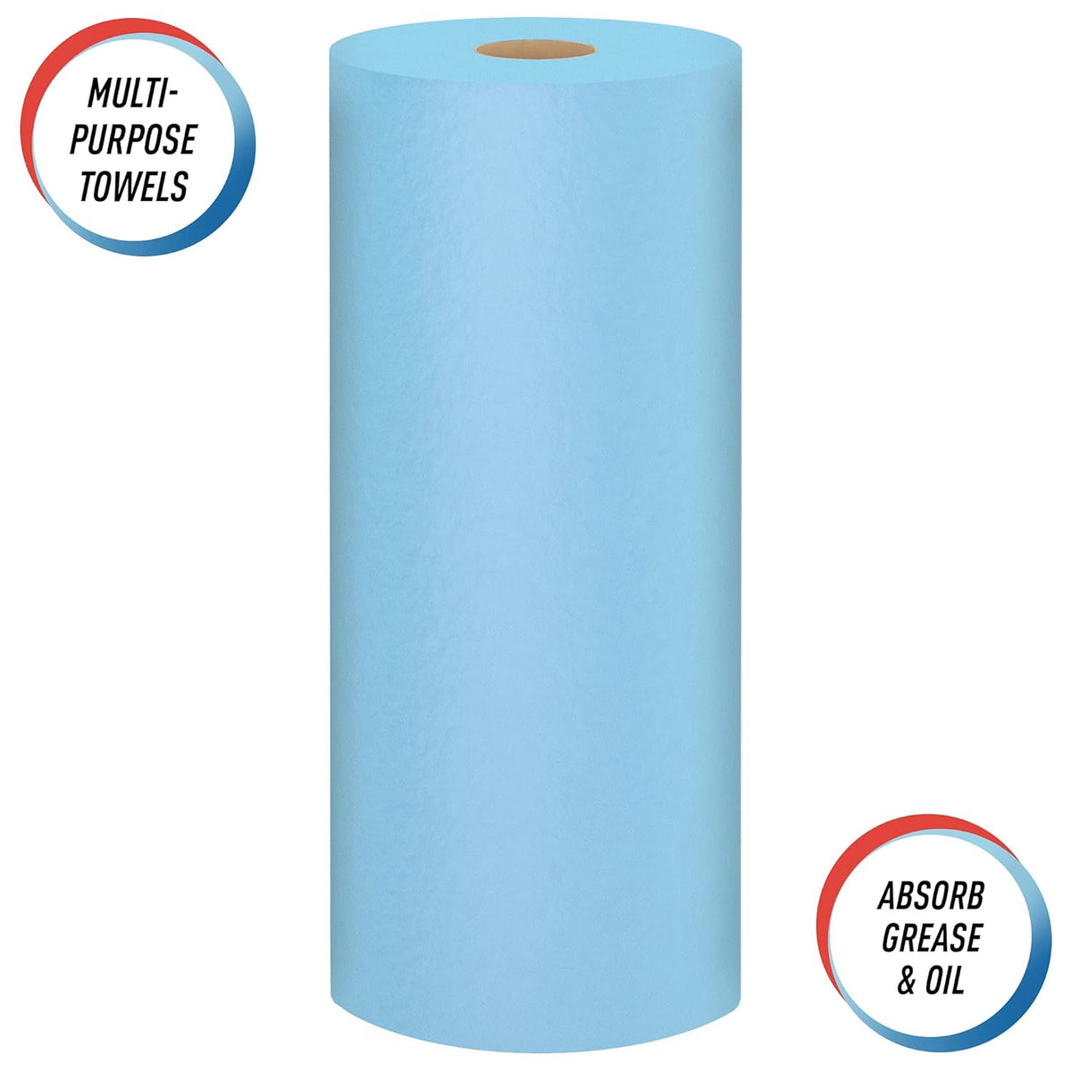 Blue Shop Towels, 55 Sheets per Roll, 30 Rolls per Case, Pack of 2 S22537