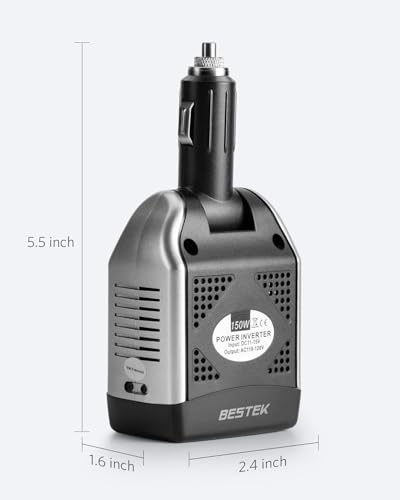150W Power Inverter 12V to 110V Car Charger Power Adapter N65838