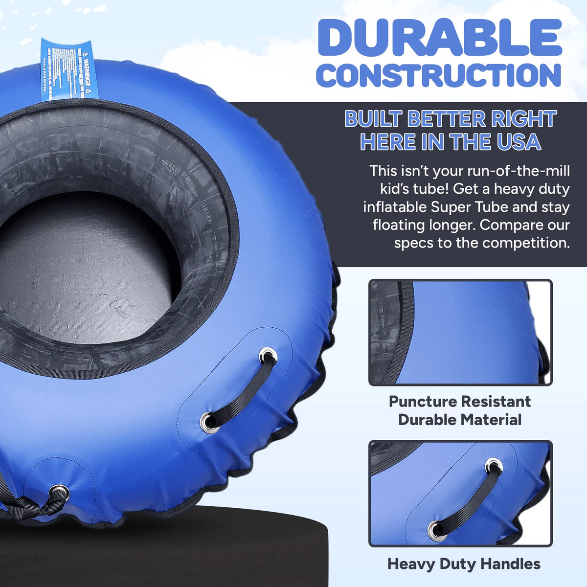 Heavy Duty Inflatable River Tubes B6834