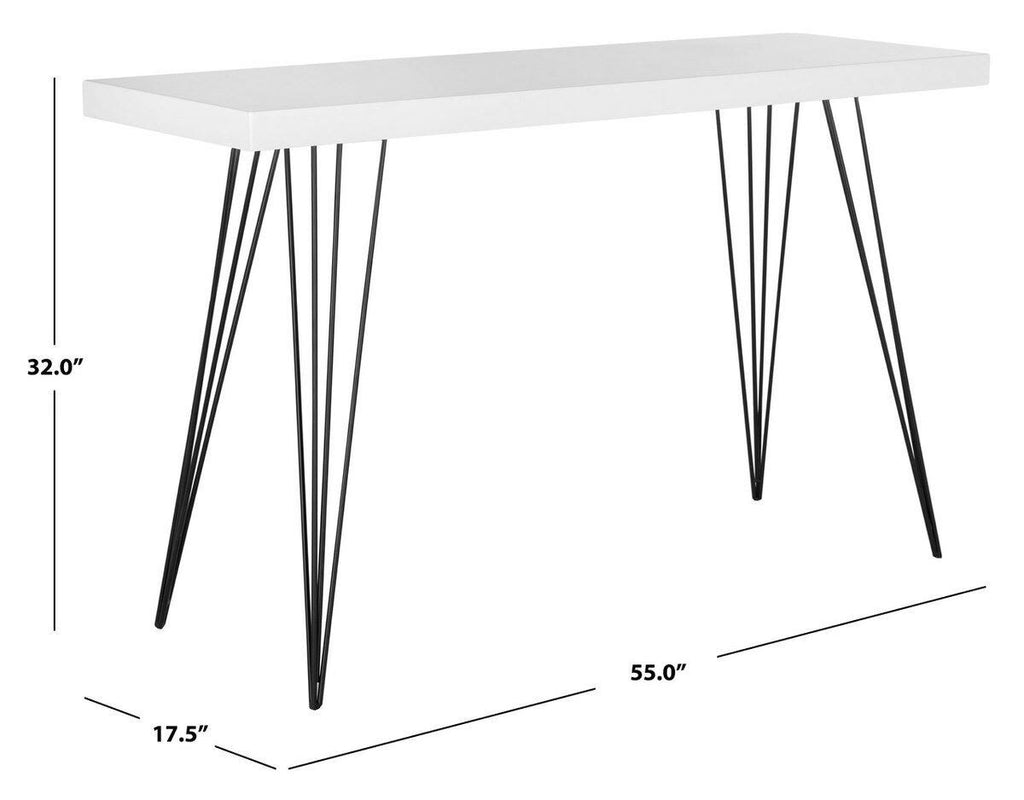 Black Retro Lacquer Console P623021